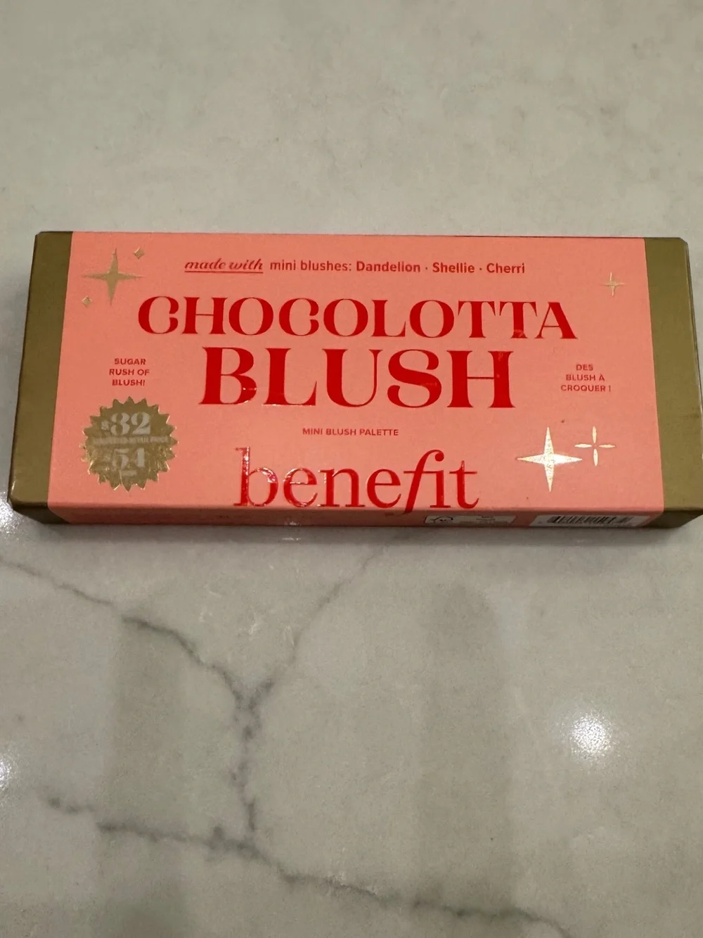 BENEFIT COSMETICS LIMITED EDITION CHOCOLOTTA BLUSH SET